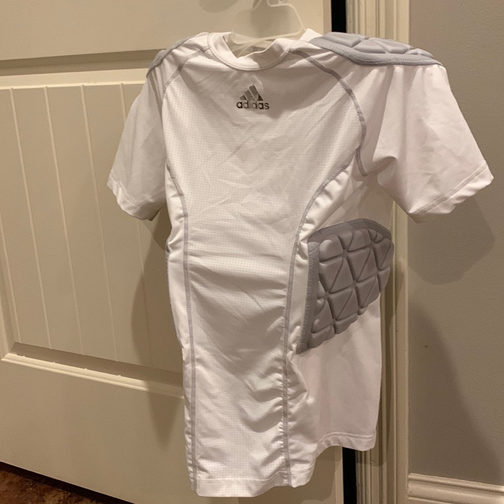 Adidas Small Shoulder and Rib protector football shirt